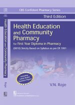 CBS Confident Pharmacy Series Health Education and Community Pharmacy, 3e India